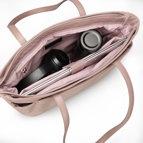 תיק צד לכתף Swiss Digital Katy Rose 16 כולל תאורת אינץ LED ורוד לוטוס