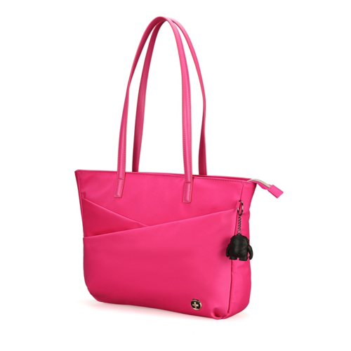 תיק צד לכתף Swiss Digital Katy Rose 16 כולל תאורת אינץ LED ורוד פוקסיה