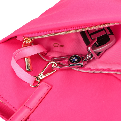 תיק צד לכתף Swiss Digital Katy Rose 16 כולל תאורת אינץ LED ורוד פוקסיה