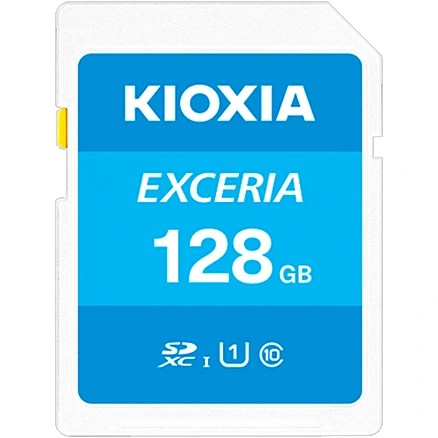 כרטיס זיכרון Kioxia M203 SDHC 128gb UHS-1 c-10 U1