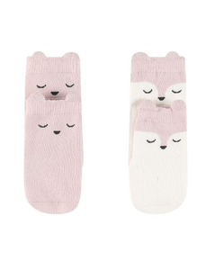 שני זוגות גרביים ארוכים למניעת החלקה 6-12