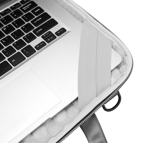 תיק צד למחשב בגודל 14 אינץ Swiss Digital Vacallo אפור