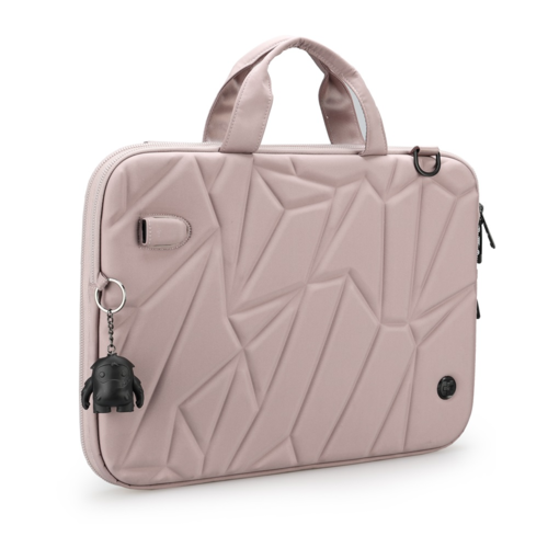 תיק צד למחשב בגודל 14 אינץ Swiss Digital Vacallo ורוד