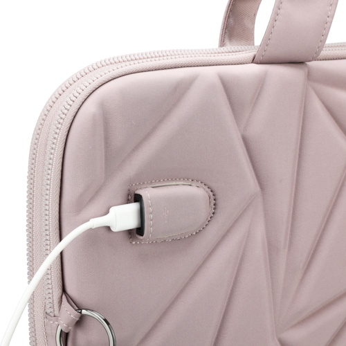 תיק צד למחשב בגודל 14 אינץ Swiss Digital Vacallo ורוד