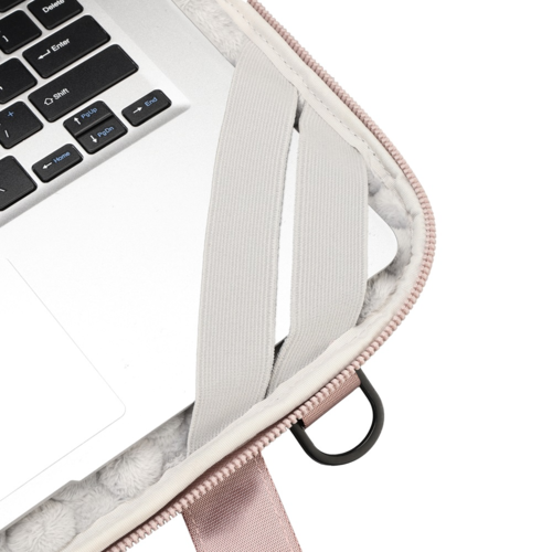 תיק צד למחשב בגודל 14 אינץ Swiss Digital Vacallo ורוד