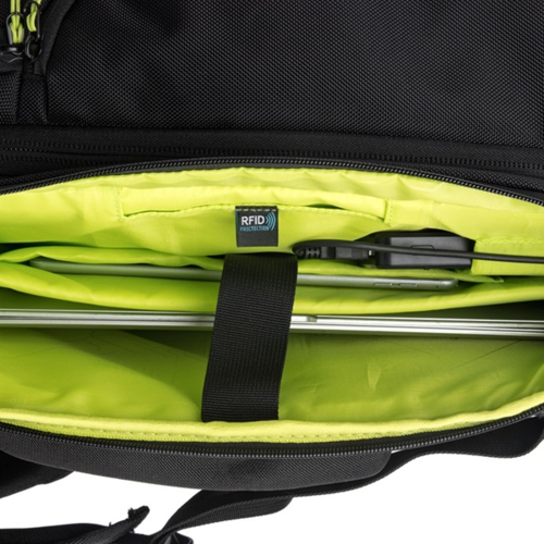 תיק גב Swiss Digital Java Massage 16″ & 12,9″ iPad אפור כהה