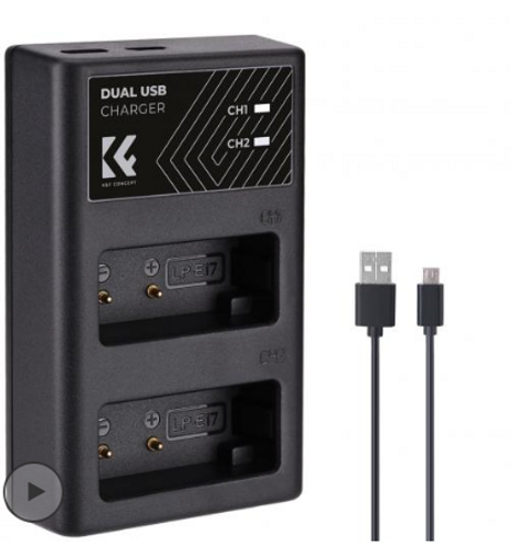 מטען כפול לסוללה  K&F NP 235