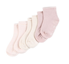 מארז שלישיית גרביים מונעים החלקה  0-6 - ורוד