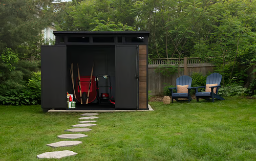 ‏מחסן ‏כתר פלסטיק 259175 7x9 מחסן גינה דקו 