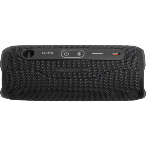רמקול נייד ואלחוטי צבע שחור JBL Flip 6 