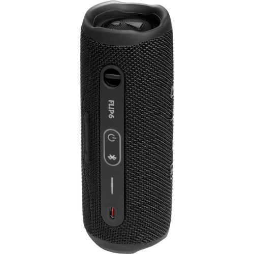 רמקול נייד ואלחוטי צבע שחור JBL Flip 6 