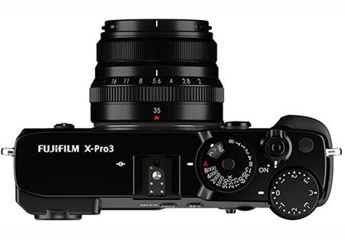 מצלמה דיגיטלית מקצועית מסדרת חסרות המראה ( MIRRORLESS) מבית FUJIFILM דגם X-Pro3