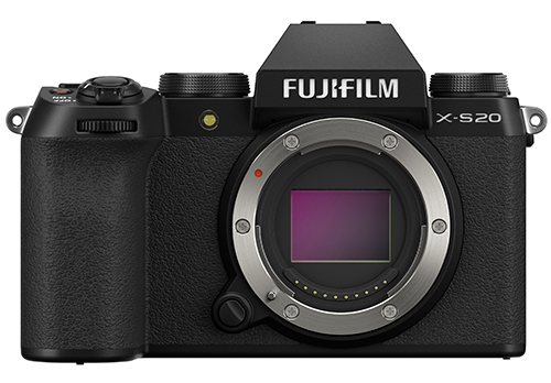 מצלמה מסדרת חסרות המראה ( MIRRORLESS) , דגם X-S20.
