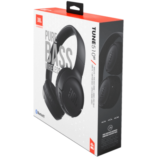אוזניות קשת אלחוטיות צבע שחור JBL Tune 510BTברפאלי - refali.co.il