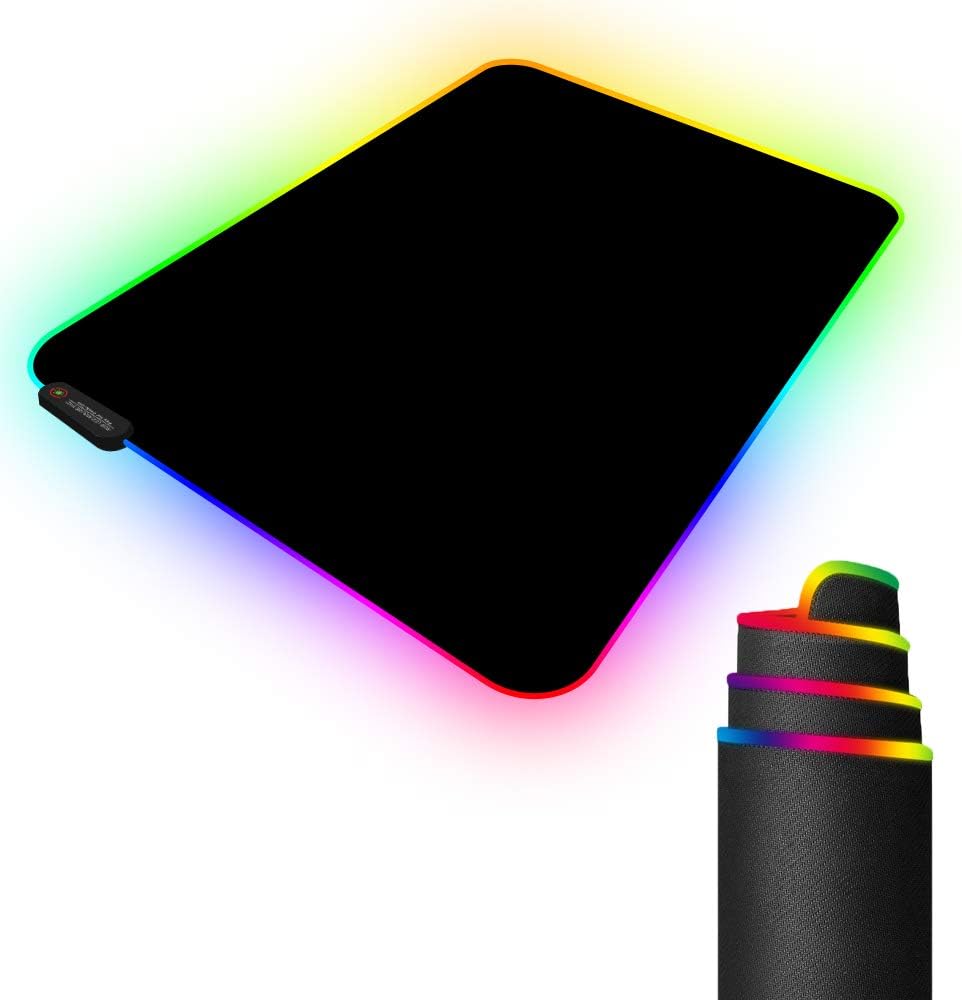 GAMING MOUSE PAD 1 SMALL RGB פד קטן לעכבר ומקלדת (10+1)