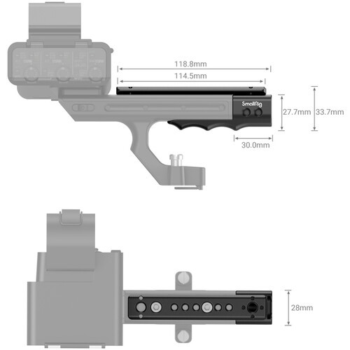 SmallRig Sony FX30 / FX3 XLR Handle Extension Rig MD3490