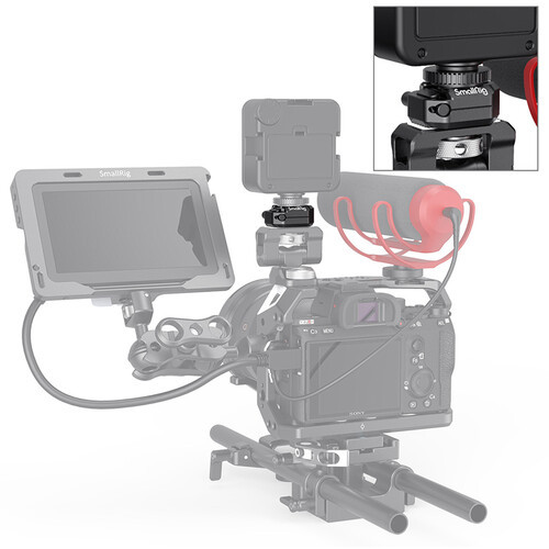 SmallRig 2797 Multi-Functional Cold Shoe Mount with Safety Release 
