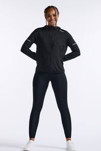 מעיל ריצה נשים Aero Jacket BLK/SRF