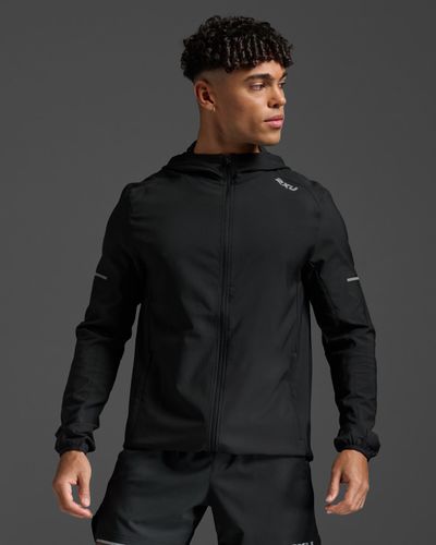 מעיל ריצה גברים Aero Jacket BLK/SRF