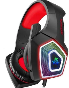 אוזניות גיימינג למשחקי מחשב Hunterspider דגם V1 - אדום