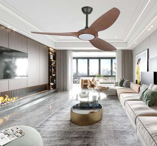 מאוורר תקרה חכם שחור/אגוז PARIS 60'' SMART 