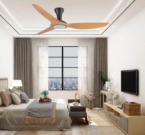 מאוורר תקרה חכם שחור/מייפל/מייפל PARIS 60'' SMART 