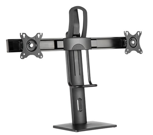 מתקן שולחני לשני מסכים 17"-27" Lumi LDT41-T02