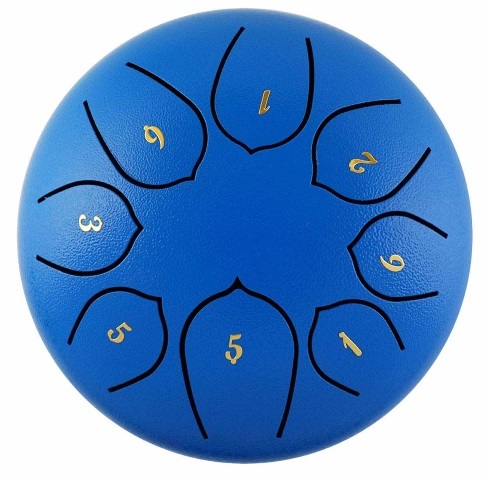 תוף לשוניות 8 צלילים קוטר 15 סמ Budagov TD6-8-BL
