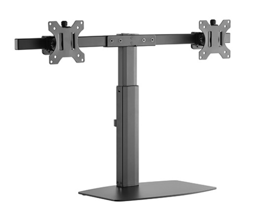 מתקן שולחני פנאומטי לשני מסכים 17"-27" Lumi LDT22-T02