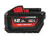 סוללת ליתיום 12 אמפר 18V 12AH מילווקי Milwaukee