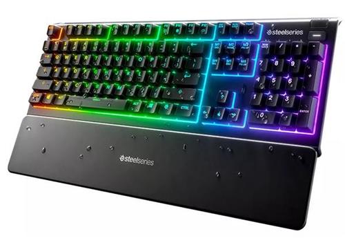 מקלדת גיימינג Apex 3 US Steelseries עם תאורת RGB