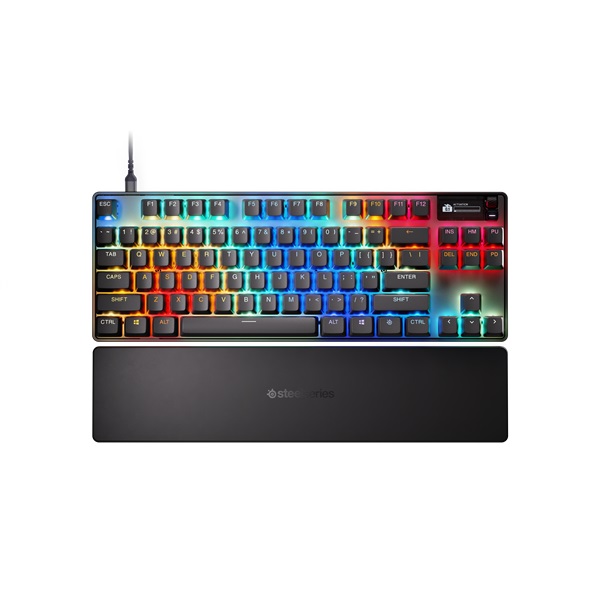 מקלדת גיימינג מכנית מקצועית SteelSeries Apex Pro Gen 3 TKL