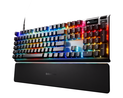 מקלדת גיימינג מכנית מקצועית SteelSeries Apex Pro Gen 3 TKL