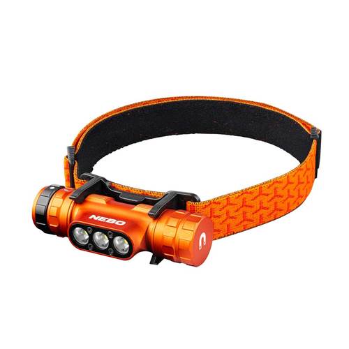 פנס ראש 3 נורות מקצועי NEBO Master Series HL1000