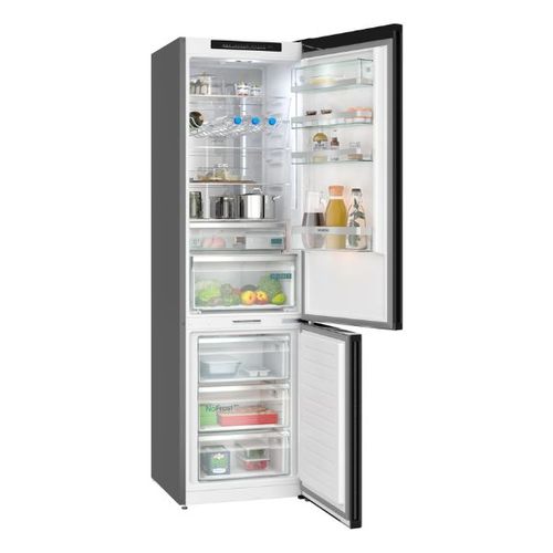 מקרר מקפיא תחתון 363 ליטר Siemens KG39NSBBF IQ700 זכוכית שחורה *יחידה | פולין