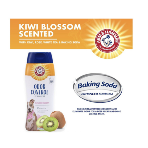שמפו מרענן לכלבים בניחוח קיווי  ARM AND HAMMER
