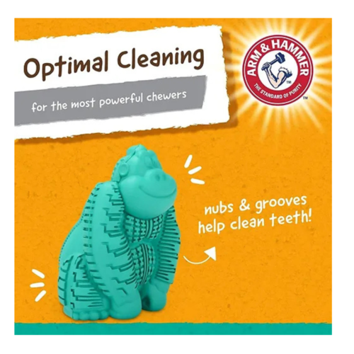 צעצוע גורילה דנטלי לכלבים גדולים Arm & Hammer
