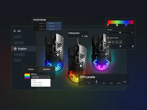 עכבר גיימינג חוטי Aerox 5 Steelseries
