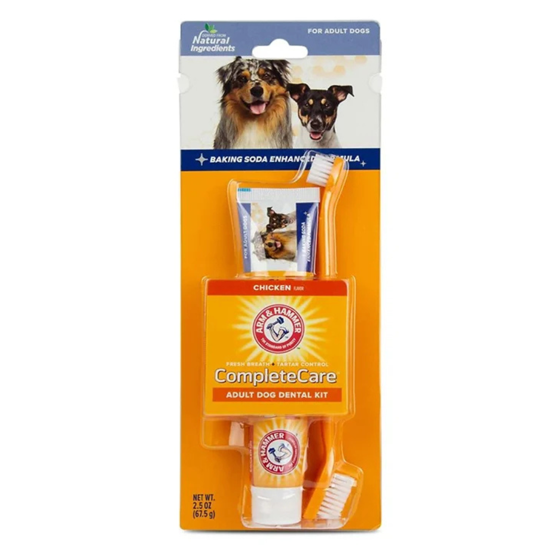 ערכת ניקוי שיניים לכלב ARM & HAMMER