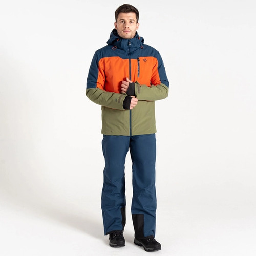 מעיל סקי Dare2B Edge II Jacket כחול/כתום גברים מבית DARE2B