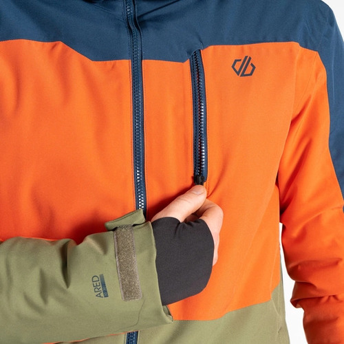 מעיל סקי Dare2B Edge II Jacket כחול/כתום גברים מבית DARE2B
