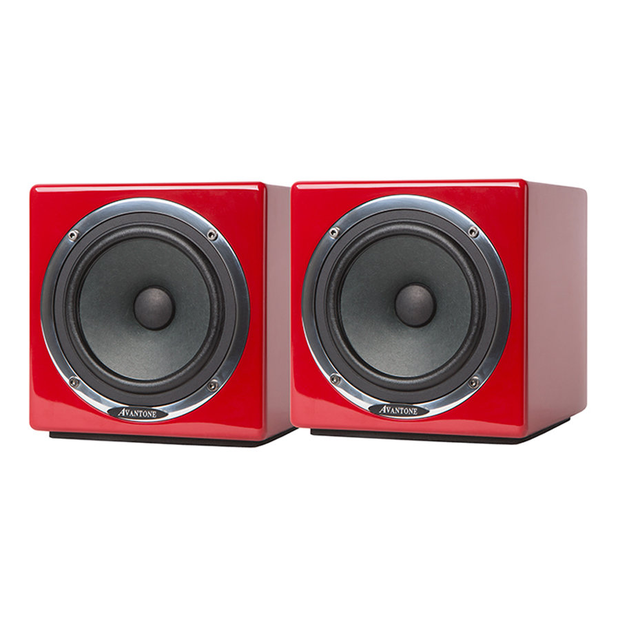 זוג מוניטורים "5.25 Avantone MixCubes Red