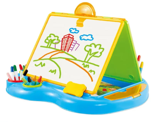 לוח ציור כחול 2ב1 של Haoxiang My Art Center