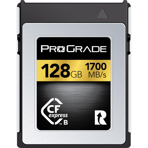 כרטיס זיכרון ProGrade Digital 128GB CFexpress 2.0 Type B Gold