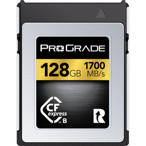 כרטיס זיכרון ProGrade Digital 128GB CFexpress 2.0 Type B Gold