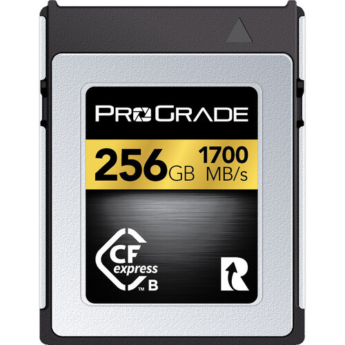 כרטיס זיכרון ProGrade Digital 256GB CFexpress 2.0 Type B Gold