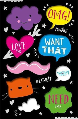 מחברת עם כריכת פתקים LOVE THIS