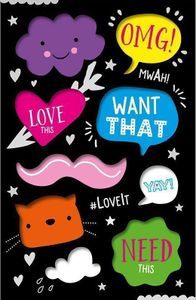 מחברת עם כריכת פתקים LOVE THIS