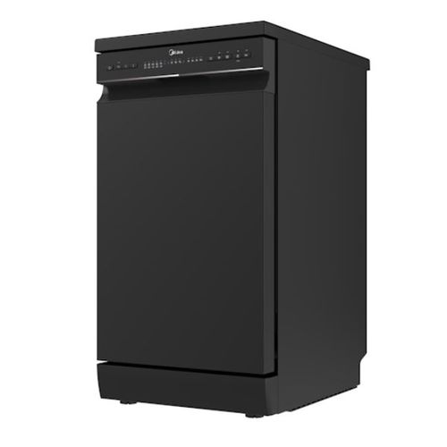 מדיח כלים צר 10 מע' Midea WQP8-W7634C-B שחור