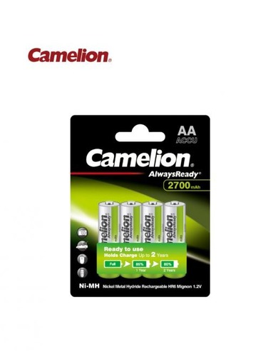 סוללות נטענות CAMELION AA*4 2700mAh
